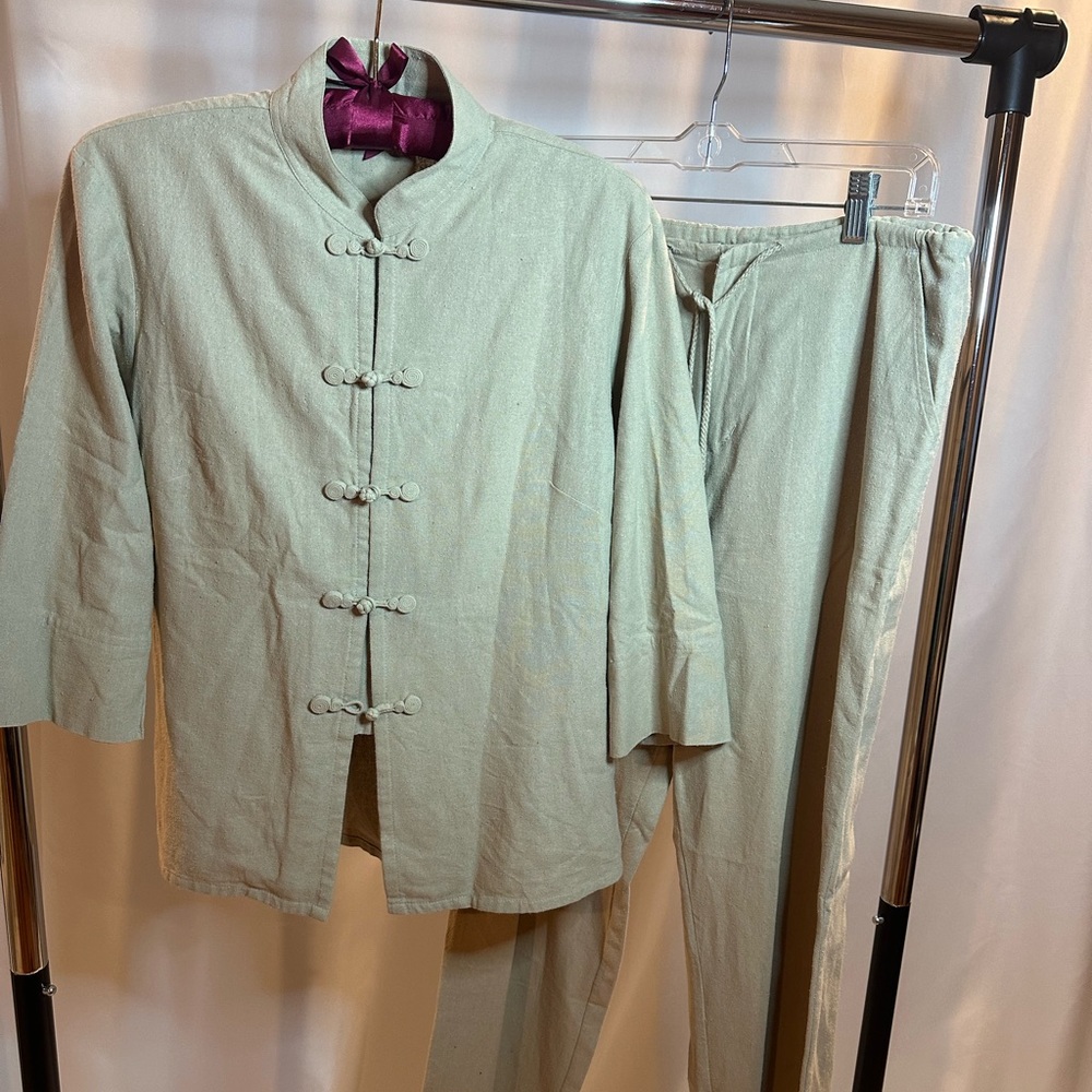 Cotton and silk matching set from south of France